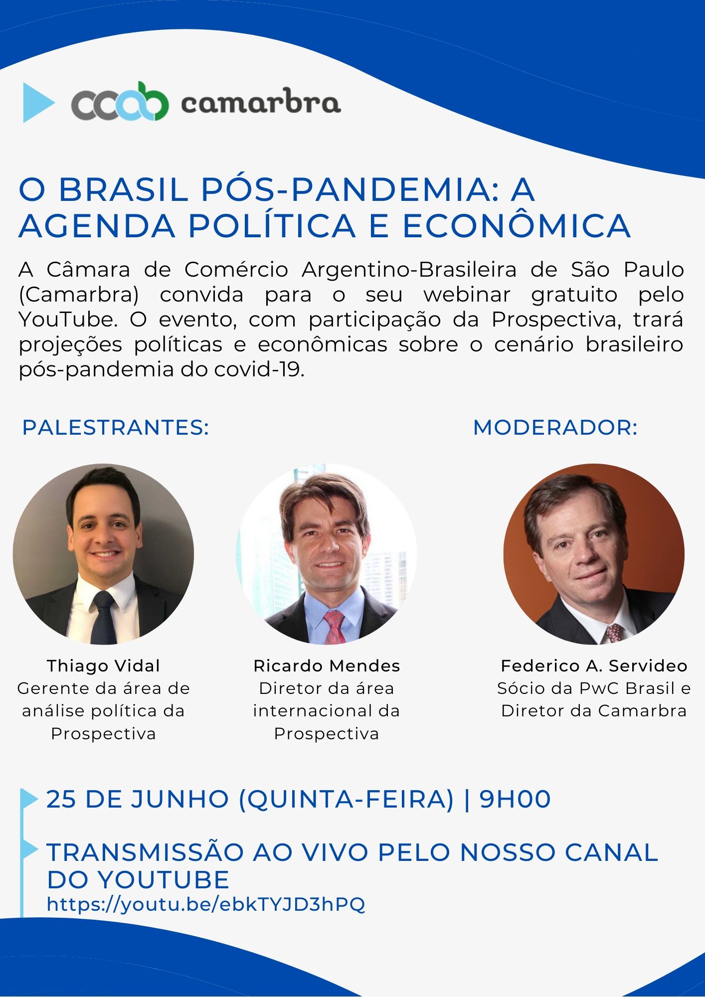 O Brasil Pós-Pandemia: a Agenda Política e Econômica